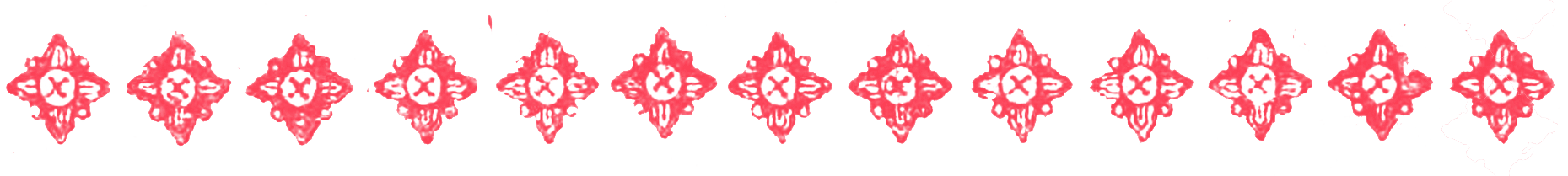 Lucky Penny Decorative Divider